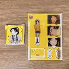 名探偵コナン 遠山和葉 アクリルスタンド 缶バッジ セット