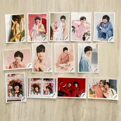 【美品】なにわ男子　道枝駿佑　オフショット写真　13枚