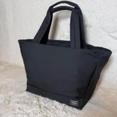 未使用級　極美　現行　PORTER　ポーター　ムース　トートバッグ　ブラック　M