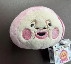 こびとづかんフェイスマスコット　ぬいぐるみ カクレモモジリ