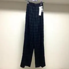スパイラルガール タータンチェックワイドパンツ Sサイズ 新品 未使用 匿名配送