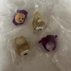 ピクサーキャラクター ファッションリング ロイヤルクリア セット