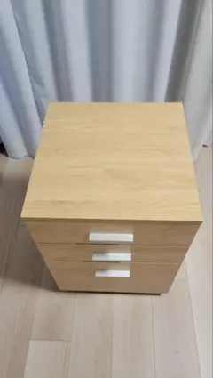 ★こんこん様専用★ナチュラル 袖机 収納 引き出し デスク 棚