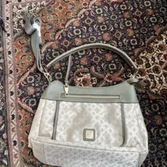 Christian Oliver ショルダーバッグ ホワイト/グレーグリーン