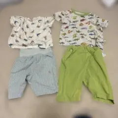 petit main ベビーパジャマ 2点セット　UNIQLOのサムネイル