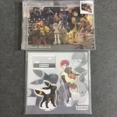 ポケモン　アクリルスタンド　スター団　ボタン　ブラッキー
