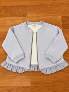 値下げ！Seraph ブルゾン 90cm ライトブルー　裏起毛