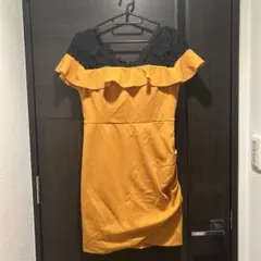 オフショルダー キャバドレス