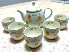 【未使用品】hiromichi nakano ティーポットとカップ５個セット