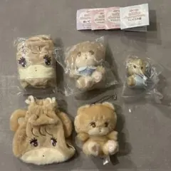 mikkoキャラクターズ　ラテ　5点セット　ガチャガチャ