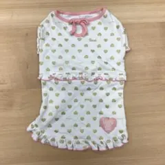 Lamzy 犬用 フリルタンクトップ ハート柄 サイズLのサムネイル