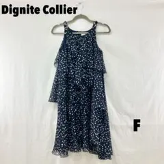 W0509S☆DigniteCollierノースリーブひざ丈ティアードワンピースのサムネイル