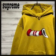 074【人気即完売品】シュプリーム♤刺繍ビッグロゴ　最高デザイン　スウェット 2025年最新】SUPREME パーカーの人気アイテム - メルカリ