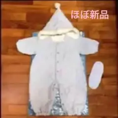 ジャンプスーツ アウター 防寒 冬服 50〜80 3wayセット 【ほぼ新品】