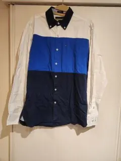 TOMMY HILFIGER カスタムフィット シャツ M