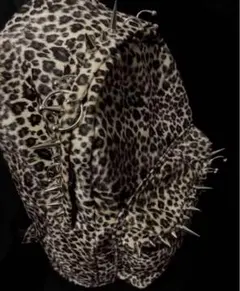 レオパード スタッズ archive リュック y2k ヒョウ柄 地雷