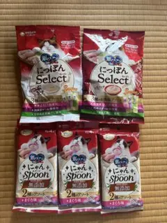 銀のスプーン にっぽんSelect にゃんスプーン 5袋セットのサムネイル
