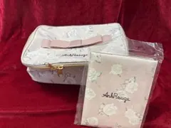 【値下げ】アンクルージュ ノベルティ ポーチ＆ミラーセット AnkRougeのサムネイル