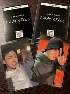 BTS JUNGKOOK 映画　I AM STILL 入場特典トレカセット