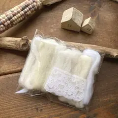 ‪ ハンドメイド 羊毛フェルト 7ぐらむしろねこぱっく‪ ·͜·♡‬