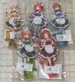 きゃらっとくじ 五等分の花嫁 あつあつ中華料理店 アクリルスタンド 5種