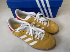 adidas GAZELLE イエロー 23.5cm GOLF