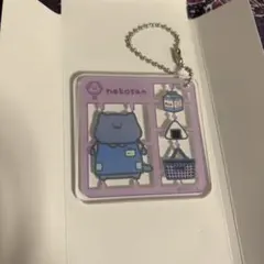 お文具といっしょ ローソン 猫さん アクリルキーホルダー