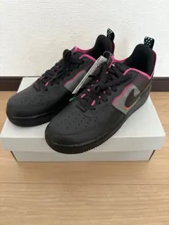Nike Air Force 1 REACT ブラック/ピンク