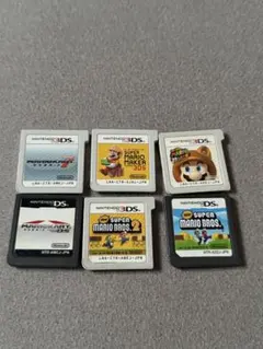 ニンテンドー3DS DS ソフト マリオシリーズ 6本セット