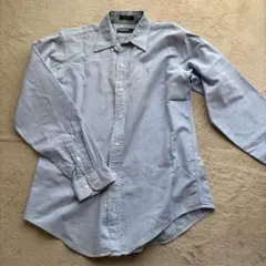 80s Ralph Lauren USA製 緑タグ シャツ　長袖