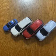 ミニカー 4台セット