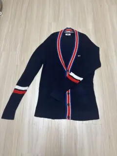 TOMMY JEANS オーバーサイズ カーディガン XL ネイビーのサムネイル