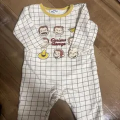 おさるのジョージ　カバーオール