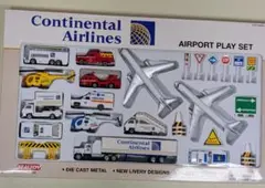 REALTOY Continental Airlines Airport Set - メルカリ