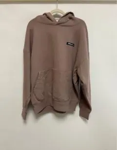 ミルクフェド　ブラウン フード付き パーカー
