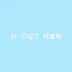 RT 174871 様専用ページ