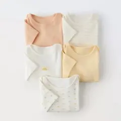 肌着　ロンパース　ボディスーツ　半袖　ZARA　ザラベビー　1-3m　62