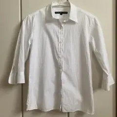 Ralph Lauren (ラルフローレン) 七分袖ブラウス　白シャツ