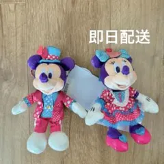 ミニーのファンダーランド ミッキー ミニー ぬいぐるみバッジ セット