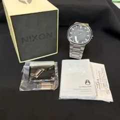 상태좋음 NIXON ニクソン クォーツ 腕時計 メンズ 箱付き 付属品あり