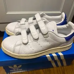 adidas スタンスミス　ネイビー