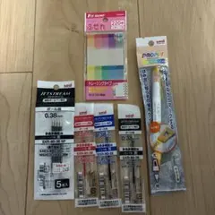 【文房具セット】 JETSTREAM ボールペン 0.38mm4本setなど