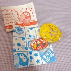 森永 チョコボール キョロちゃん ふりかけプレート＆コマセット