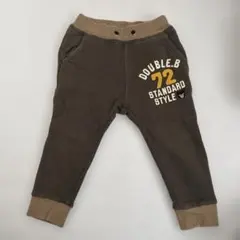 ミキハウス DOUBLEB キッズ スウェット 長ズボン 90