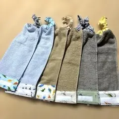 965.おりこうエプロン　おりこうタオル　6枚組　恐竜　男の子