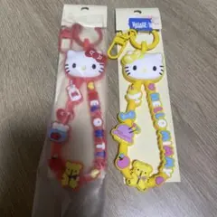 サンリオ　ラバーコードキーホルダー