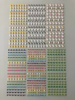 小さめシール 6枚 セット