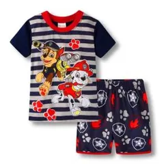 子供 キッズ パジャマ 100 送料無料 綿100％ 上下セット 半袖 子供服