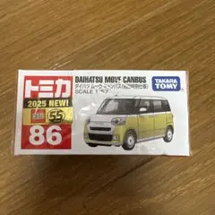 トミカ ダイハツ ムーヴ キャンバス 初回特別仕様のサムネイル