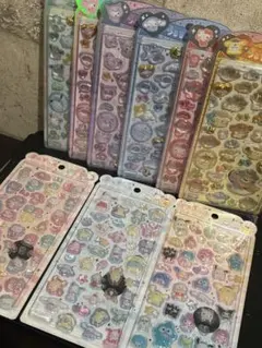 【ラスト】うるちゅるポップシール サンリオ コンプリート　９枚セット